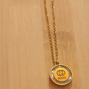 GuccGold Pendant Necklace
